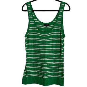 Banana Republic Lightweight Knit Striped Tank Top